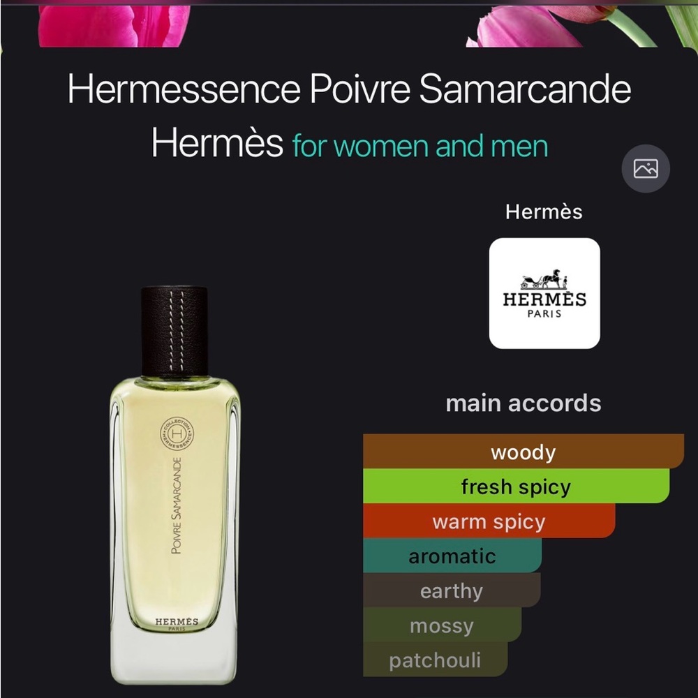 Hermès Poivre Samarcande Eau de Toilette Vial - Picture 5 of 5